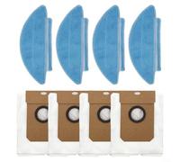 Zhanhai Confezione da 8 sacchetti per aspirapolvere robot Lubluelu SL68, 4 panni per mocio, 4 sacchetti per la polvere