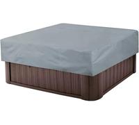Zhanhai Copertura protettiva quadrata per vasche idromassaggio, antipolvere e impermeabile, protezione per piscine e esterni, 220 x 220 x 30 cm