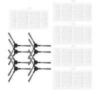 Zhanhai Filtri per spazzole laterali compatibili con robot aspirapolvere Cecotec Conga 999 X-Treme, accessori di ricambio, kit filtro spazzola laterale (B)