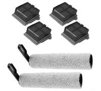 Zhanhai Kit di filtri a spazzola principale adatto per aspirapolvere Tineco iFloor 5 Breeze Wet and Dry parti di ricambio accessori, 2 spazzole principali, 4 filtri