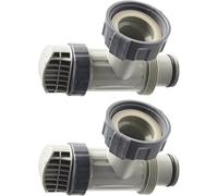Zhanhai Valvola di ricambio per stantuffo per piscina Intex 10747, pompa filtro a stantuffo grande 28635EG 28633EG 28671EG, gruppo valvole a stantuffo, per piscina fuori terra (confezione da 2)