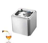 ZHANIZING Congelatore Per Bicc-hieri A Co2 Per Cocktail, Refrigeratore Istantaneo Per Bicch-ieri Di Livello Commerciale, Congela 600 Bicchieri All'ora, Risparmia L'85% Di Spazio(New type)