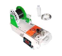 ZHANIZING Riciclatore di bottiglie in PET, macchina per trasformare bottiglie in PET in filamento per stampa 3D, crea filamento da 1,75 mm dai rifiuti, per famiglie attente, (Green-Orange)