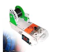 ZHANIZING Riciclatore per stampa 3D, riciclatore di bottiglie in PET per filamento da 1,75 mm, con display digitale, per hobbisti e famiglie, silenzioso (Green-Orange)