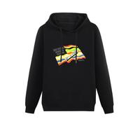 zhanxiangzhi Funkadelic One Nation Under A Groove Hoody Unisex Ptinted Hoodies Long Sleeve Men's Hooded with Pocket Black XXL