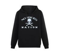zhanxiangzhi Kenny Chesney No Shows Nation Logo Hoody Unisex Ptinted Hoodies Long Sleeve Men's Hooded with Pocket Black L
