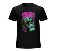 zhanxiangzhi Men's T-Shirt Man The 69 Eyes Classic Music Band Cotton Tee Gift Black XXL