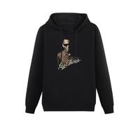 zhanxiangzhi Ray Charles The Deep Hoody Unisex Ptinted Hoodies Long Sleeve Men's Hooded with Pocket Black XXL