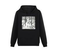 zhanxiangzhi Subhumans Evolution Hoody Unisex Ptinted Hoodies Long Sleeve Men's Hooded with Pocket Black L
