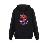zhanxiangzhi Vixen Edge of Broken Heart Hoody Unisex Ptinted Hoodies Long Sleeve Men's Hooded with Pocket Black XXXL
