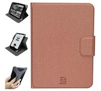 ZhaoCo Custodia Universale Staccabile per 6'' New Kindle 2024/2022, Kobo Nia/Clara 2E / Clara HD, Sottile Leggero Protettiva Cover Angoli di Visione Multipli - Rosa