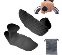 ZhaoCo Manici antiscivolo per allenamento, guanti ergonomici in silicone per sollevamento pesi, pull-up, allenamento fitness ed esercizi, maniglie per manubri per uomini e donne