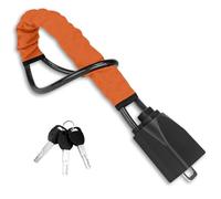 ZHAOGL Blocca Volante e Cintura Alta Sicurezza, per Audi Q5 8R 2008-2011 2012-2017, Antifurto Auto, Serratura Antitrapano, Bloccasterzo Robusto e Visibile,D