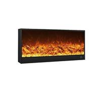 Zhaoj24-05 Camino Elettrico casa Stile Europeo Soggiorno Camino Elettrico Legna da ardere Simulazione Elettronica Fiamma Caminetti Decorativi(1000x170x345mm)