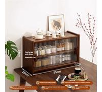 Zhaoj24-05 Mobili buffet Tavolo da pranzo in legno massello di noce, set da tè, scaffale da scrivania, porta tazze da caffè, mobiletto portaoggetti
