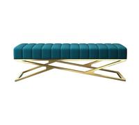 Zhaoj24-05 Moderna Panca Negozio di abbigliamento Camerino Camerino Divano Panca Panca moderna e semplice Comodino camera da letto per Ingresso Corridoio Camera(Blue,150 * 40 * 40cm)