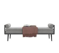 Zhaoj24-05 Panca da fine letto Nuovo sgabello da comodino in legno massello in stile cinese, luce for camera da letto, panca for scarpe di lusso, panca lunga, divano letto Sgabello da letto(Grande)