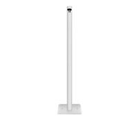 Zhaoj24-05 Posacenere per Sigarette Camino Verticale in Acciaio Inox, Posacenere for Centro Commerciale, Estintore Verticale da Esterno Colonna portacenere(Bianco)