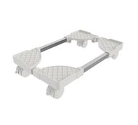 Zhaoj24-05 Storage Supporto for PC da pavimento, supporto for CPU regolabile mobile con ruote girevoli, supporto for PC adatto alla maggior parte dei case for PC holder(Bianco)
