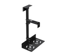 Zhaoj24-05 Storage Supporto for PC sotto la scrivania, supporto for PC a parete, supporto for torre PC regolabile holder(Nero)