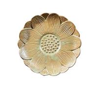 Zhaoj24-05 Vassoi per piante, sottovaso in ceramica, motivo floreale, per casa, balcone, giardino, vasi da fiori (medio)