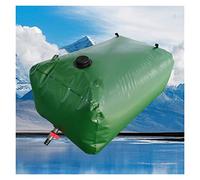 ZhaoQIAN 1 Sacca di riserva d'Acqua Pieghevole - Contenitore di riserva d'Acqua di Emergenza for Campeggio/Giardinaggio, 100-1000 galloni(500 L/132 Gallon/1.25x0.8x0.5 m)