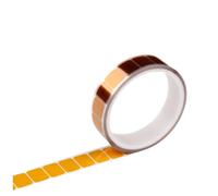 ZhaoQIAN Cerotto adesivo for termocoppia ad alta temperatura - 500 fogli di adesivi in poliimmide for rilevamento e misurazione della temperatura, 15x18 mm(5PCS)