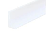 ZHAOQIN Guarnizione Doccia Sottoporta 1 Striscia di barriera for l'acqua in Silicone for la separazione tra Asciutto e Bagnato, for Pavimenti in Ambienti umidi(White 50cm)