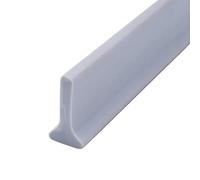 ZHAOQIN Guarnizione Doccia Sottoporta Striscia autoadesiva Flessibile e for Il bloccaggio dell'Acqua in Silicone, barriera for Pavimenti for Ambienti umidi, separazione tra Asciutto Bagnato(Gray)