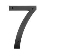 ZHAOQIN Numero Civico Esterno 20-30 cm Grande Numero civico Esterno Lettere Esterne #0-9 Grande Alfabeto for Porta casa Numeri Esterni indirizzo Targa segni sulla Porta(Number-7,30cm (12 Inches))