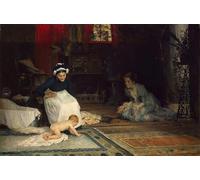 ZHAOSHAN Dipinti Famosi Immagini Moderni Parete Immagine en la guardería de Albert Gustaf Aristides Edelfelt per la Decorazione Domestica dell'ufficio 60x90cm