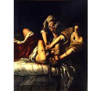 ZHAOSHAN Dipinti Famosi Immagini Moderni Parete Immagine Giuditta Decapita Oloferne de Artemisia Gentileschi per la Decorazione Domestica dell'ufficio 60x90cm