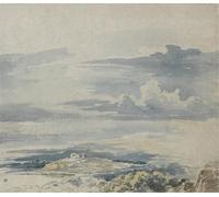 ZHAOSHAN Dipinti Famosi Immagini Moderni Parete Immagine Paisaje con un castillo en una colina por un artista famoso per L'arredamento del Soggiorno 60x90cm