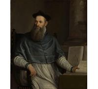 ZHAOSHAN Dipinti Famosi Immagini Moderni Parete Immagine Retrato de Daniele Barbaro por Paolo Veronese per la Decorazione Domestica dell'ufficio 60x90cm