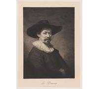 ZHAOSHAN Dipinti Famosi Immagini Moderni Parete Immagine Retrato de Herman Doomer por Charles Albert Waltner per la Decorazione Domestica dell'ufficio 60x90cm