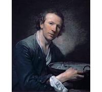 ZHAOSHAN Dipinti Famosi Immagini Moderni Parete Immagine un modelo de la Royal Academy sosteniendo una sartén por Jean Baptiste Greuze per L'arredamento del Soggiorno 60x90cm