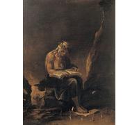 ZHAOSHAN Dipinti Famosi Immagini Moderni Parete Immagine una bruja de salvator rosa per la Decorazione Domestica dell'ufficio 60x90cm