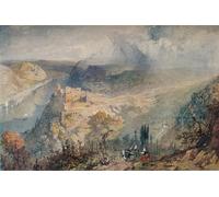 ZHAOSHAN Dipinti Famosi Poster D'epoca Parete Immagine del Muro en el Rin de Baker Pyne per la Decorazione Domestica dell'ufficio 60x90cm