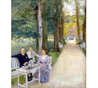 ZHAOSHAN Dipinti Famosi Poster D'epoca Parete Immagine del Muro Joh Salve Kallevig Gudrun Kallevig Morten Kallevig de Hjalmer Eilif Emanuel Peterssen per la Decorazione Domestica dell'ufficio 60x90cm