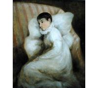 ZHAOSHAN Dipinti Famosi Poster D'epoca Parete Immagine del Muro Niña descansando en un sofá de John Constable per la Decorazione Domestica dell'ufficio 60x90cm