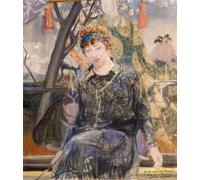 ZHAOSHAN Dipinti Famosi Poster D'epoca Parete Immagine del Muro Retrato de Vera Repina por Il'ya Repin per la Decorazione Domestica dell'ufficio 60x90cm