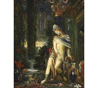 ZHAOSHAN Dipinti Famosi Poster D'epoca Parete Immagine del Muro Susana y los ancianos Gustave Moreau per L'arredamento del Soggiorno 60x90cm