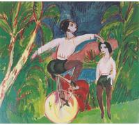 ZHAOSHAN Famoso Quadri Murale Stampe Olio Cuatro bañistas de Ernst Ludwig Kirchner per la Decorazione Domestica dell'ufficio 60x90cm