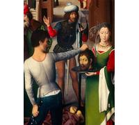ZHAOSHAN Famoso Quadri Murale Stampe Olio Detalle de la Izquierda de San Juan Bautista y San Juan Evangelista de Hans Memling per L'arredamento del Soggiorno 60x90cm