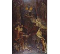 ZHAOSHAN Famoso Quadri Murale Stampe Olio el Tribunal de la Muerte George Frederic Watts per L'arredamento del Soggiorno 60x90cm