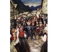ZHAOSHAN Famoso Quadri Murale Stampe Olio Ibsen Peer de Arthur Rackham per la Decorazione Domestica dell'ufficio 60x90cm