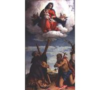 ZHAOSHAN Famoso Quadri Murale Stampe Olio La dama y el niño en la gloria con San Andrés de un artista famoso per L'arredamento del Soggiorno 60x90cm