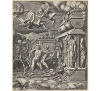 ZHAOSHAN Famoso Quadri Murale Stampe Olio La justa sarracena en Via Larga de Jan Van Der Straet per L'arredamento del Soggiorno 60x90cm