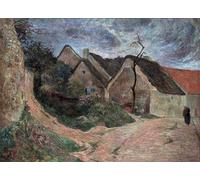 ZHAOSHAN Famoso Quadri Murale Stampe Olio Paisaje en Osny Par Gauguin Paul Eugene Henri Óleo sobre lienzo de Paul Gauguin per L'arredamento del Soggiorno 60x90cm