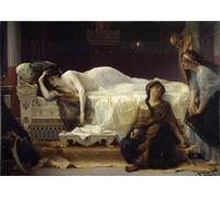 ZHAOSHAN Famoso Quadri Murale Stampe Olio Phedre Phedre enamorada de su yerno Hippolyte está desesperada de Cabanel per la Decorazione Domestica dell'ufficio 60x90cm